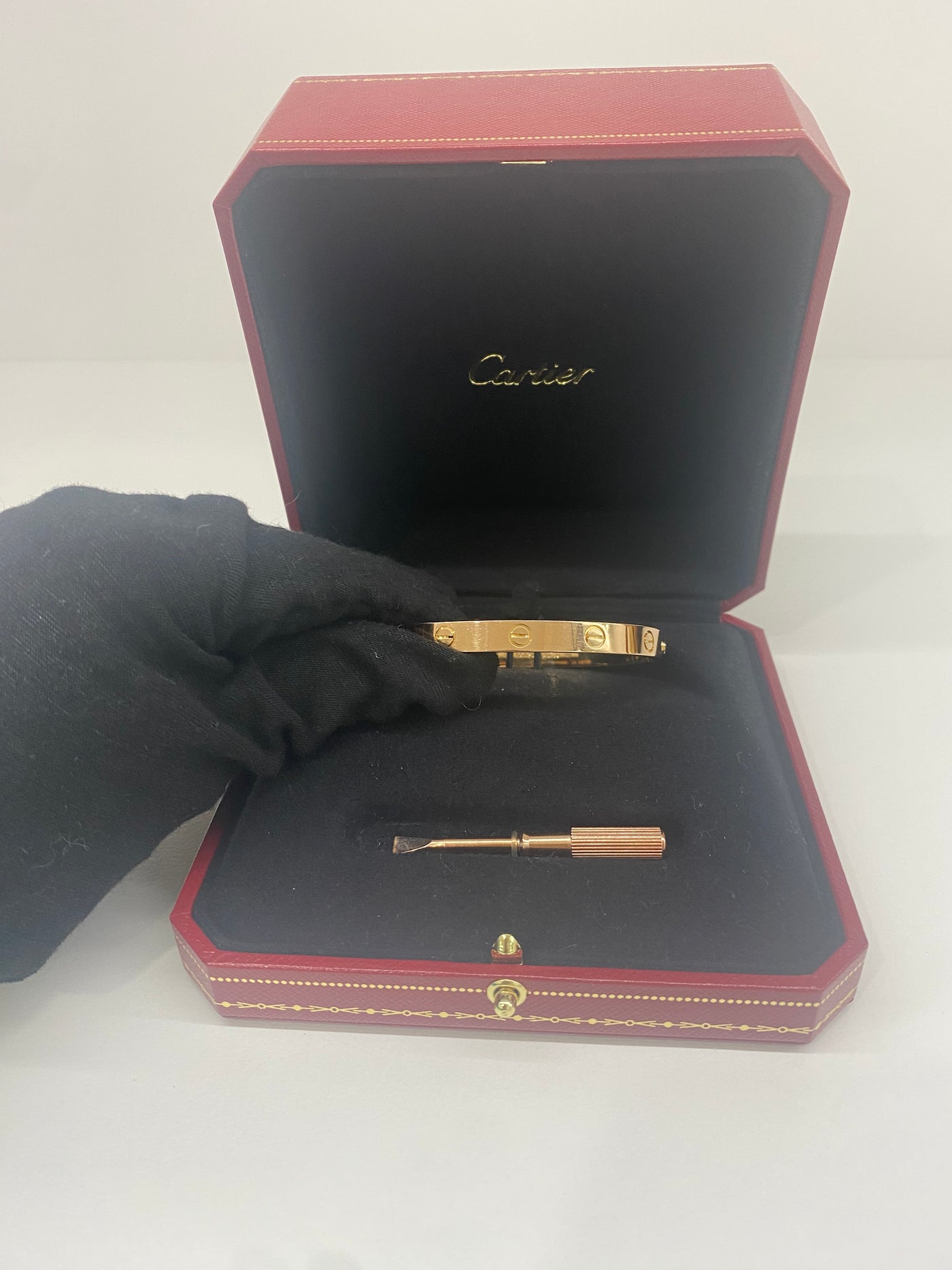 Cartier Love Bracelet -  Rose gold size 17