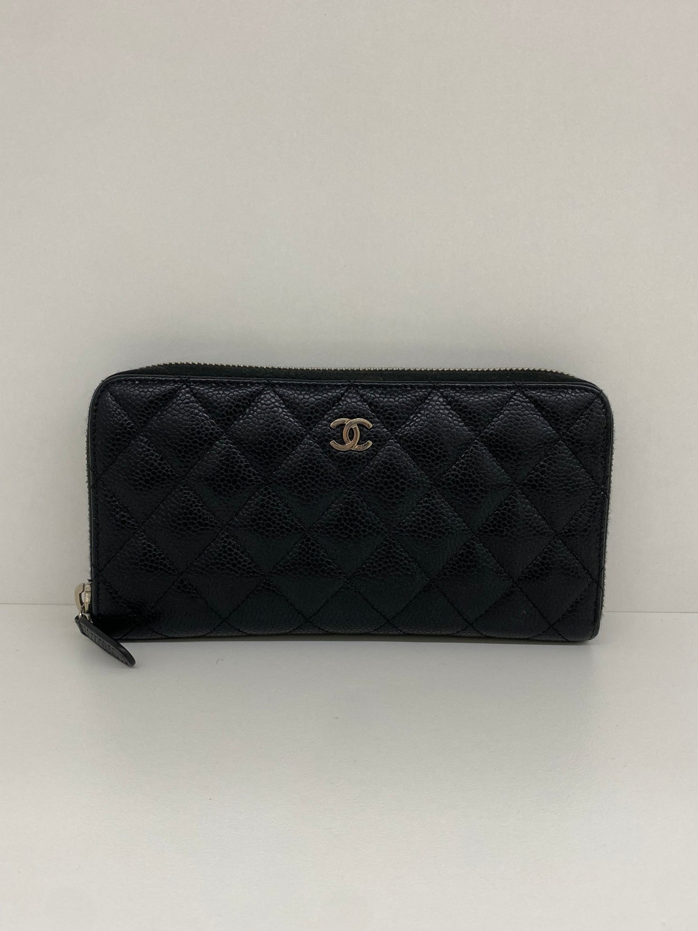 Chanel Black Wallet SHW