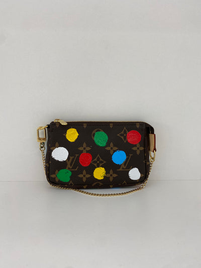 Louis Vuitton X Yayoi Kusama Pochette on Chain