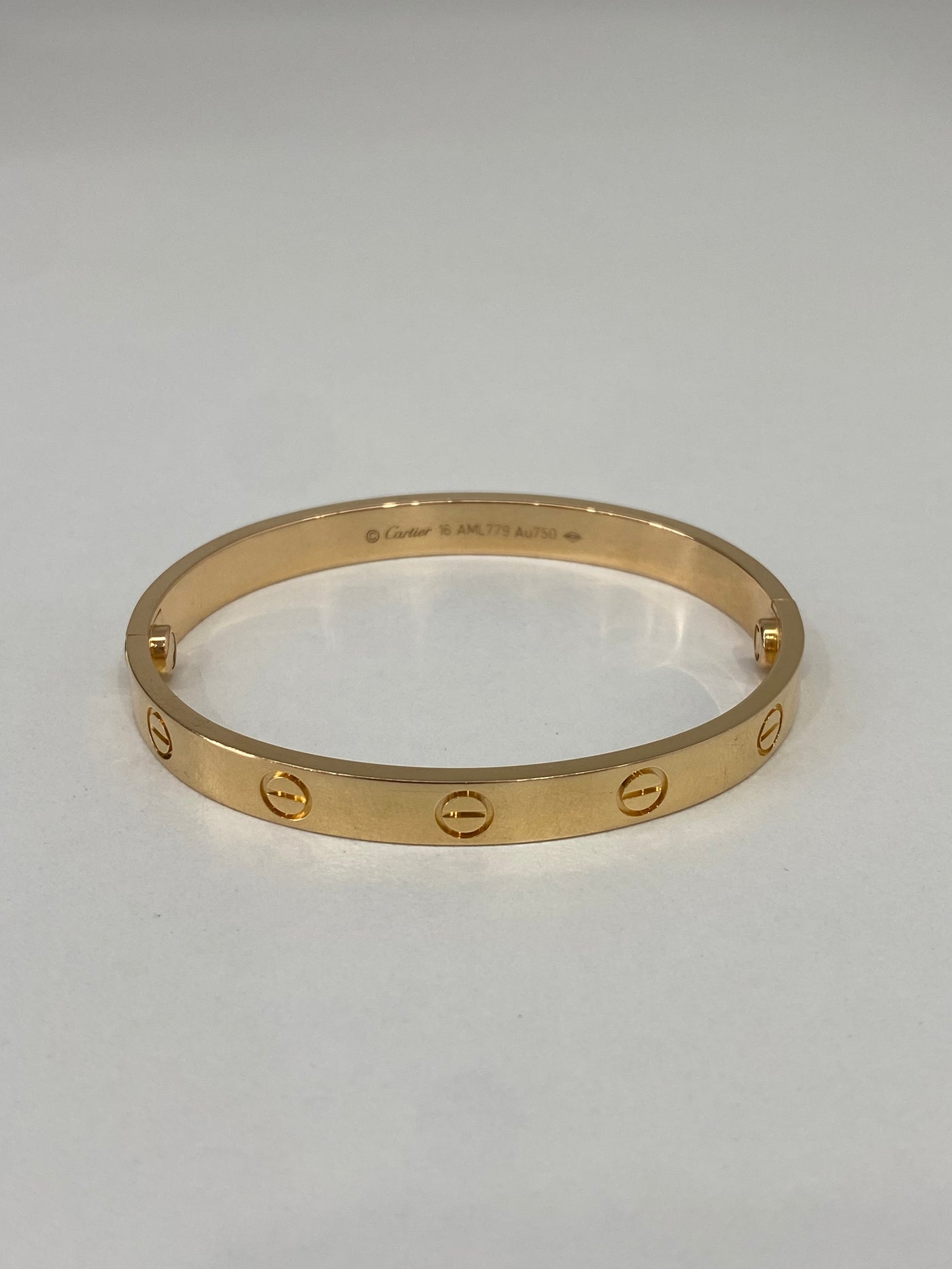 Cartier Love Bracelet RG Size 16