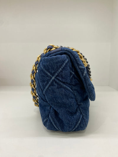 Chanel 19 Bag Small Denim