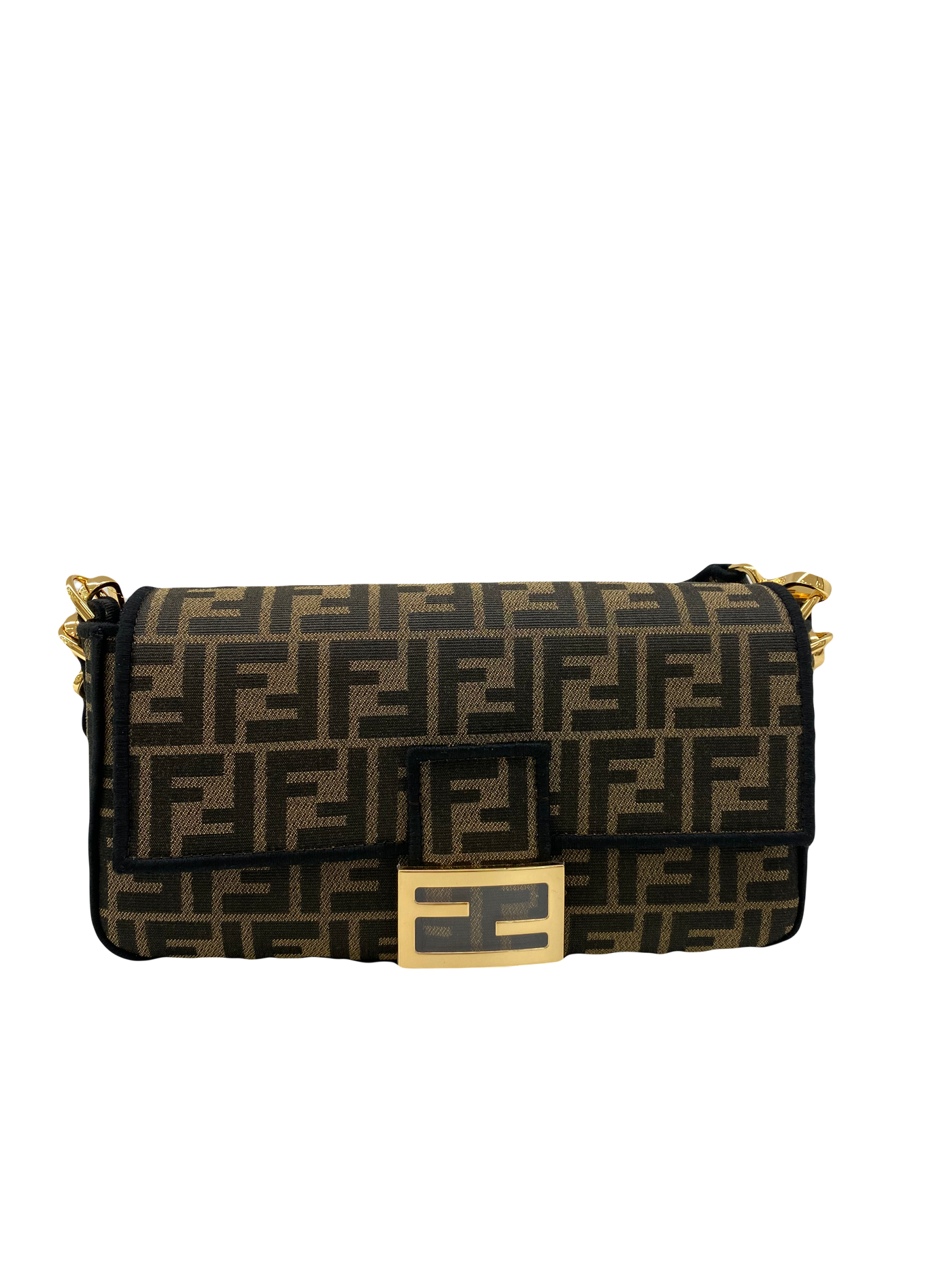 Fendi Baguette Monogram FF GHW