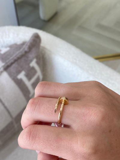 Cartier Juste Un Clou ring Rose Gold Size 50