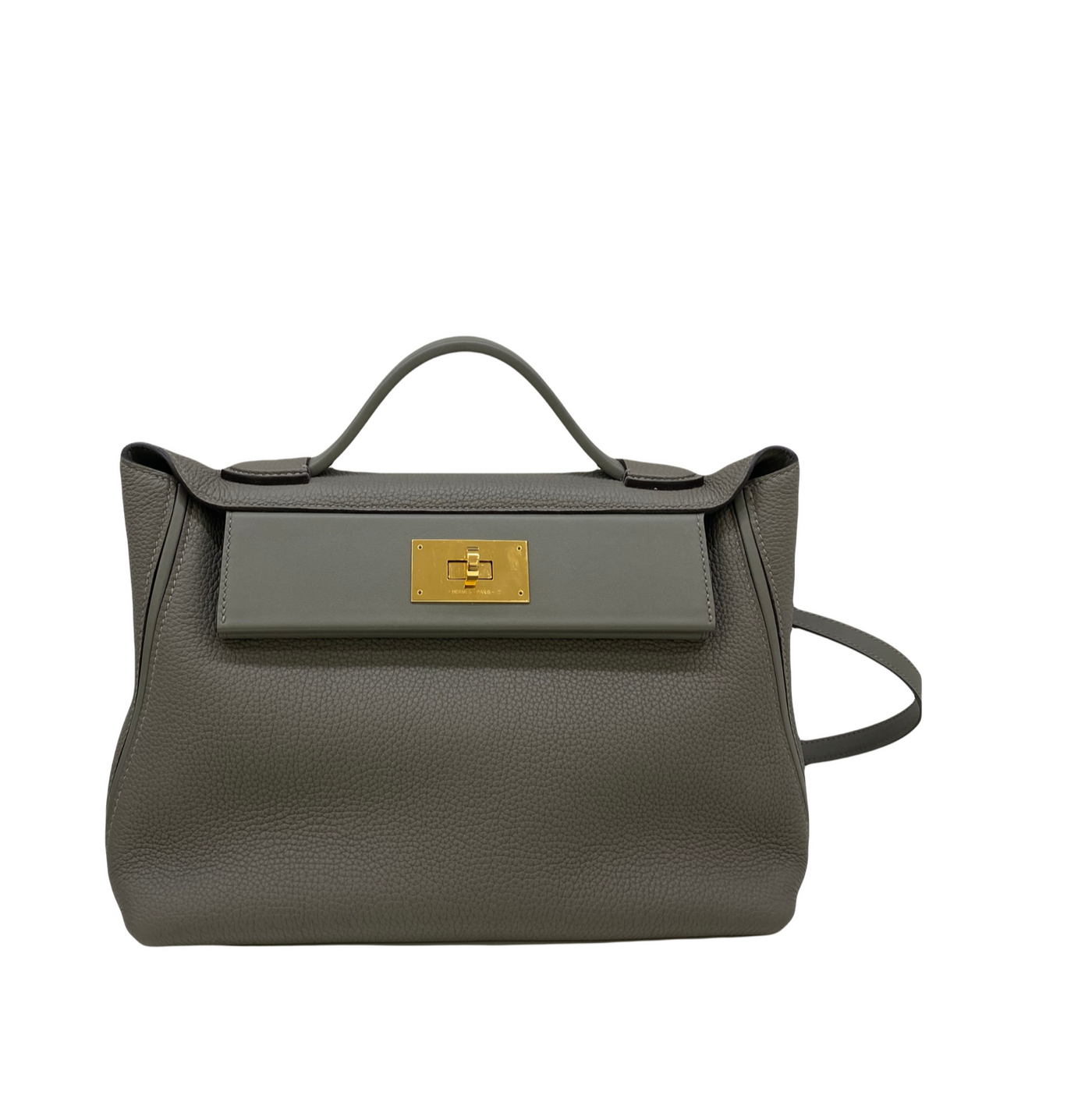 Hermes Kelly 24/24 Gris Meyer PHW