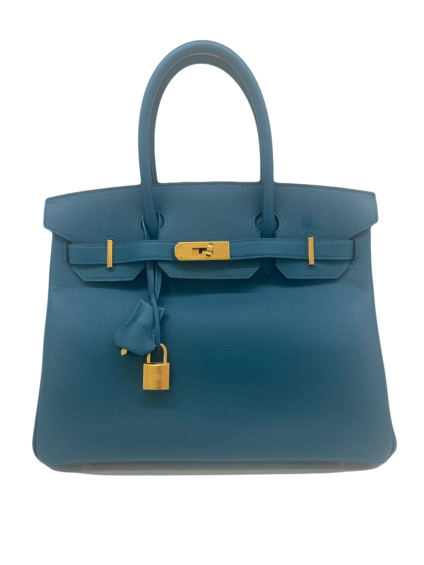 Hermes Birkin 30 - Vert bosphore GHW - D stamp