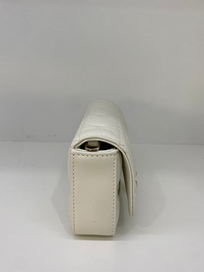 Dior Mini Bag White with Chain