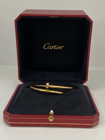 Cartier Juste Un Clou Size 17 Rose Gold