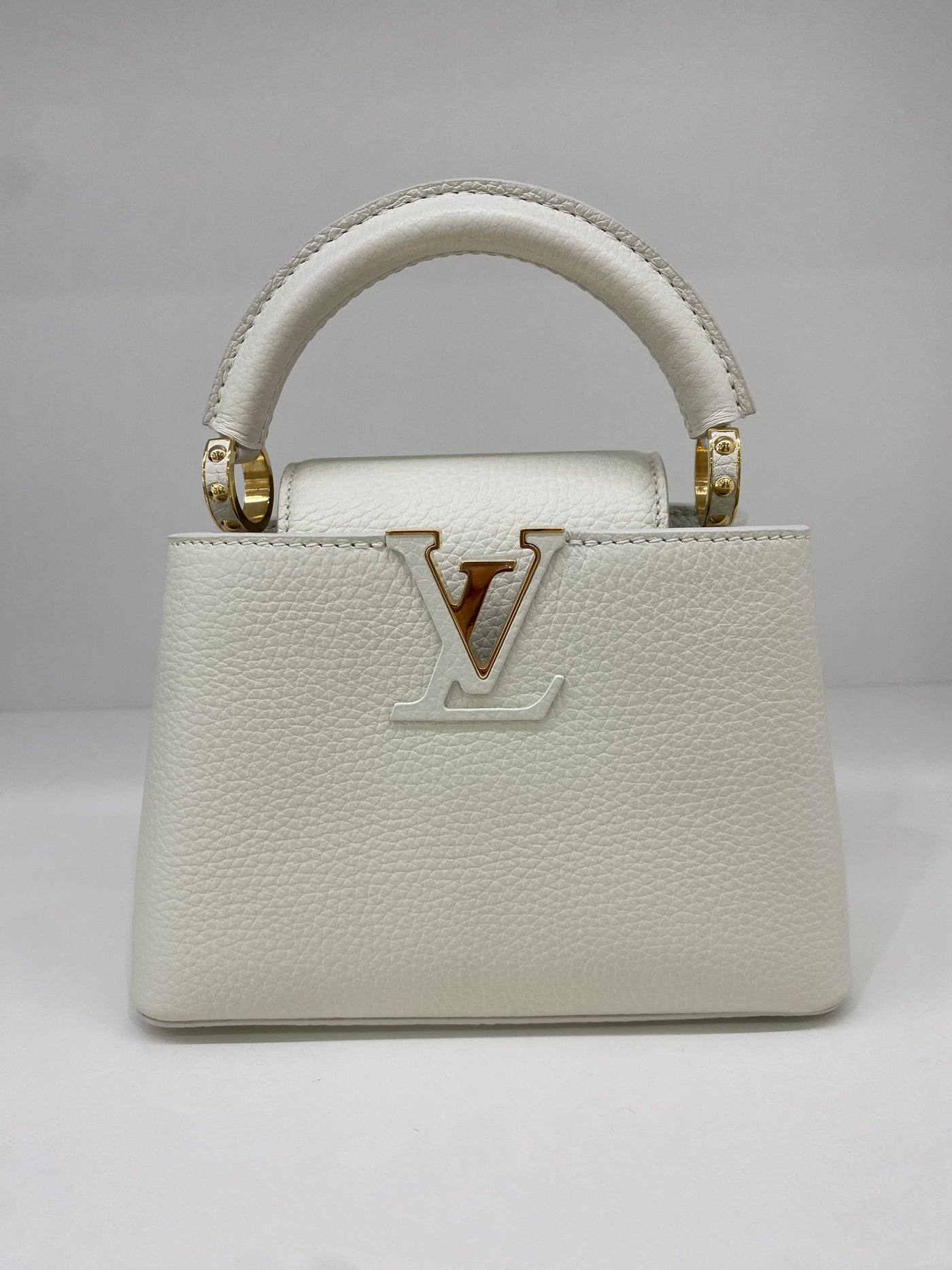 Louis Vuitton Mini Capuccine Cream GHW