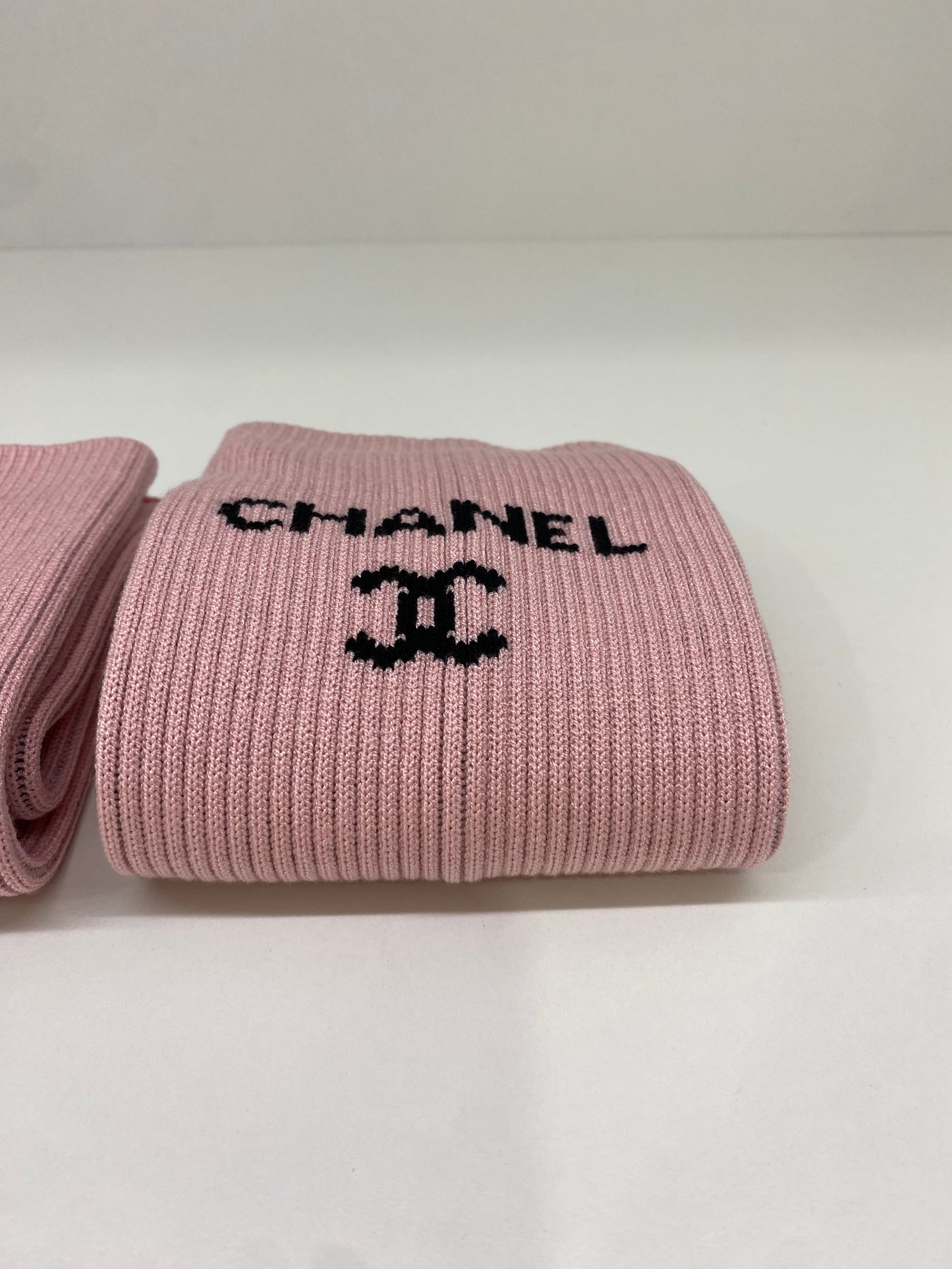 Chanel 24C Leg Warmers Pink