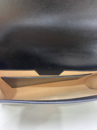 Gucci Horsebit Black Bag GHW