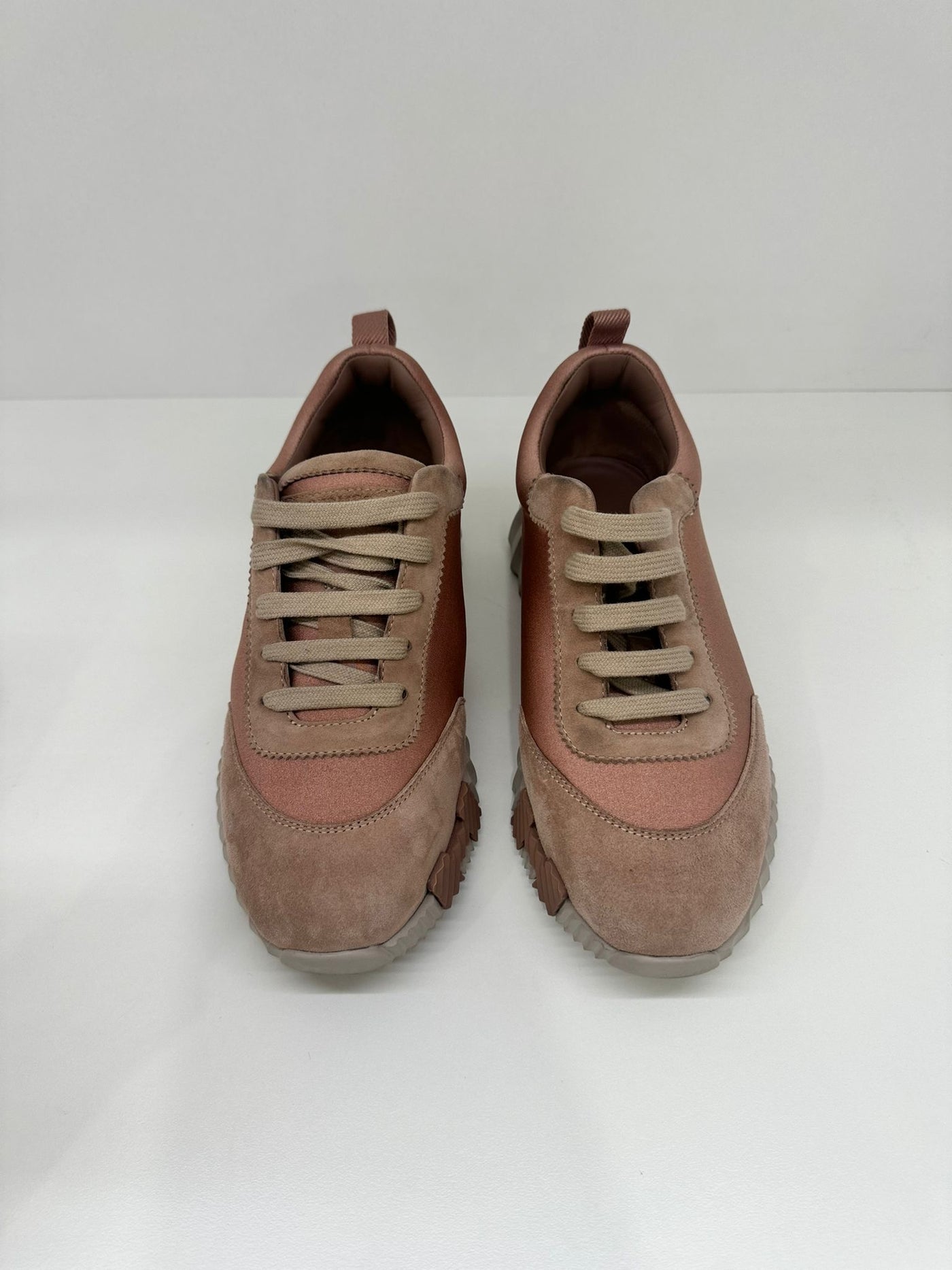 Hermes Bouncing Sneakers Rose Pink Size 37.5