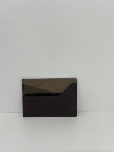 Hermes Petite H Card Wallet Brown/ Grey/ Black