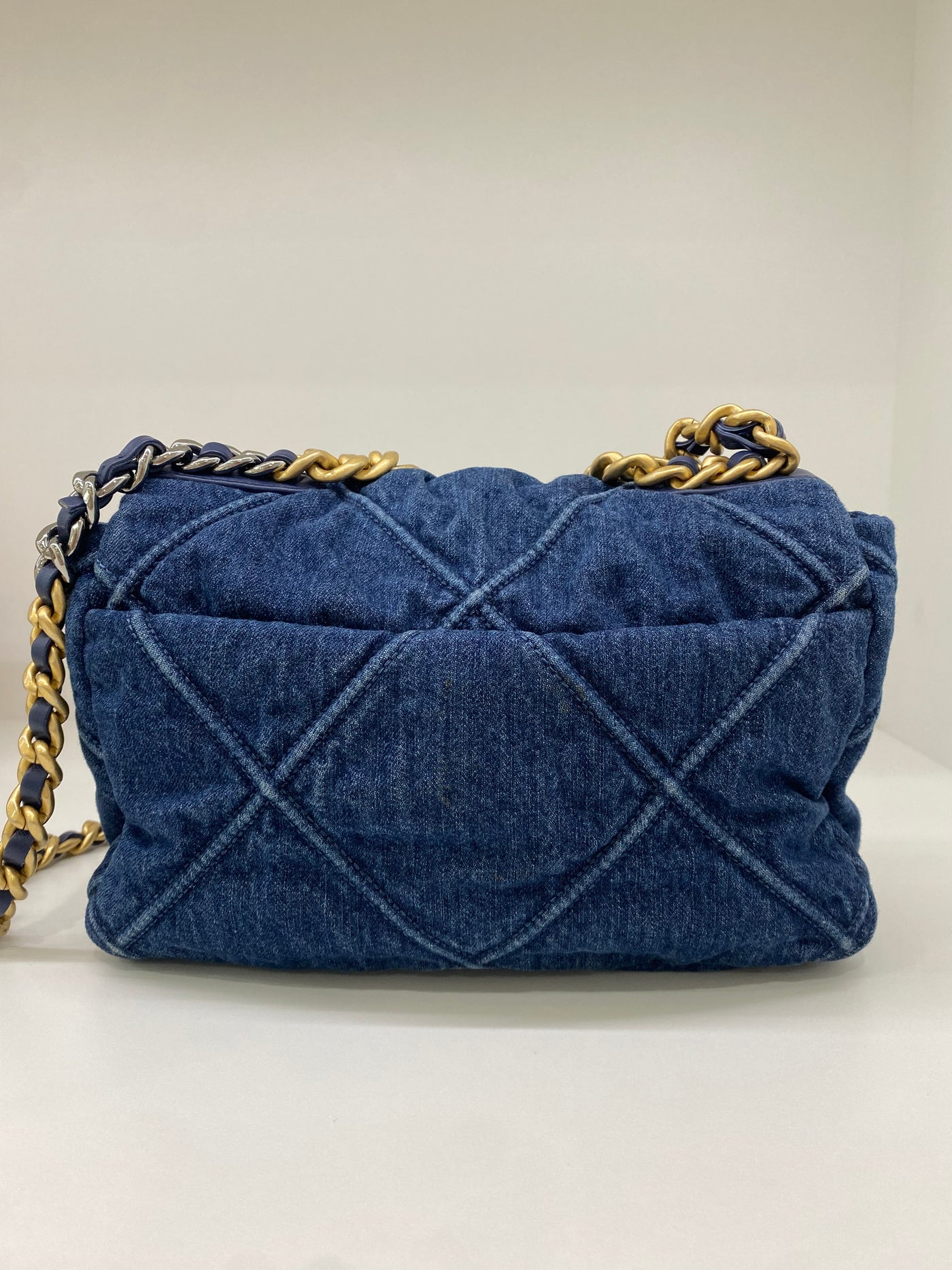 Chanel 19 Bag Small Denim