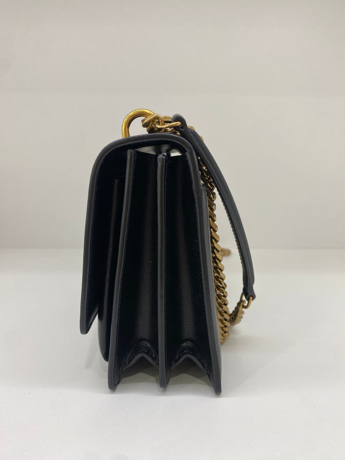 Saint Laurent Sunset Bag Medium Black GHW