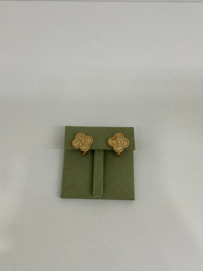 Van Cleef Vintage Alhambra Gold Earrings