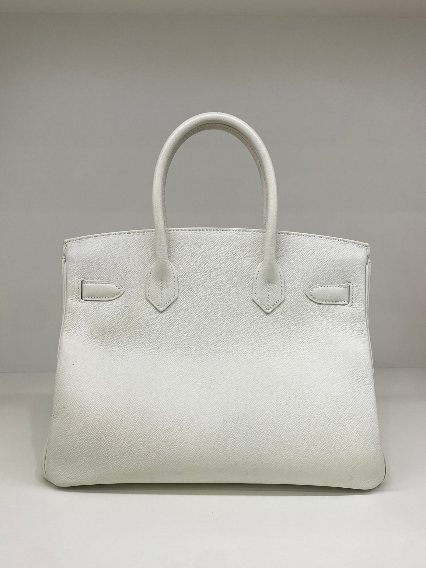 Hermes Birkin 30 White Epsom GHW