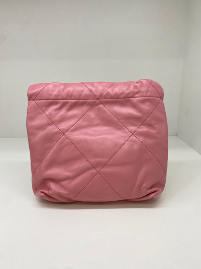 Chanel 22 Mini Pink SHW (microchipped)