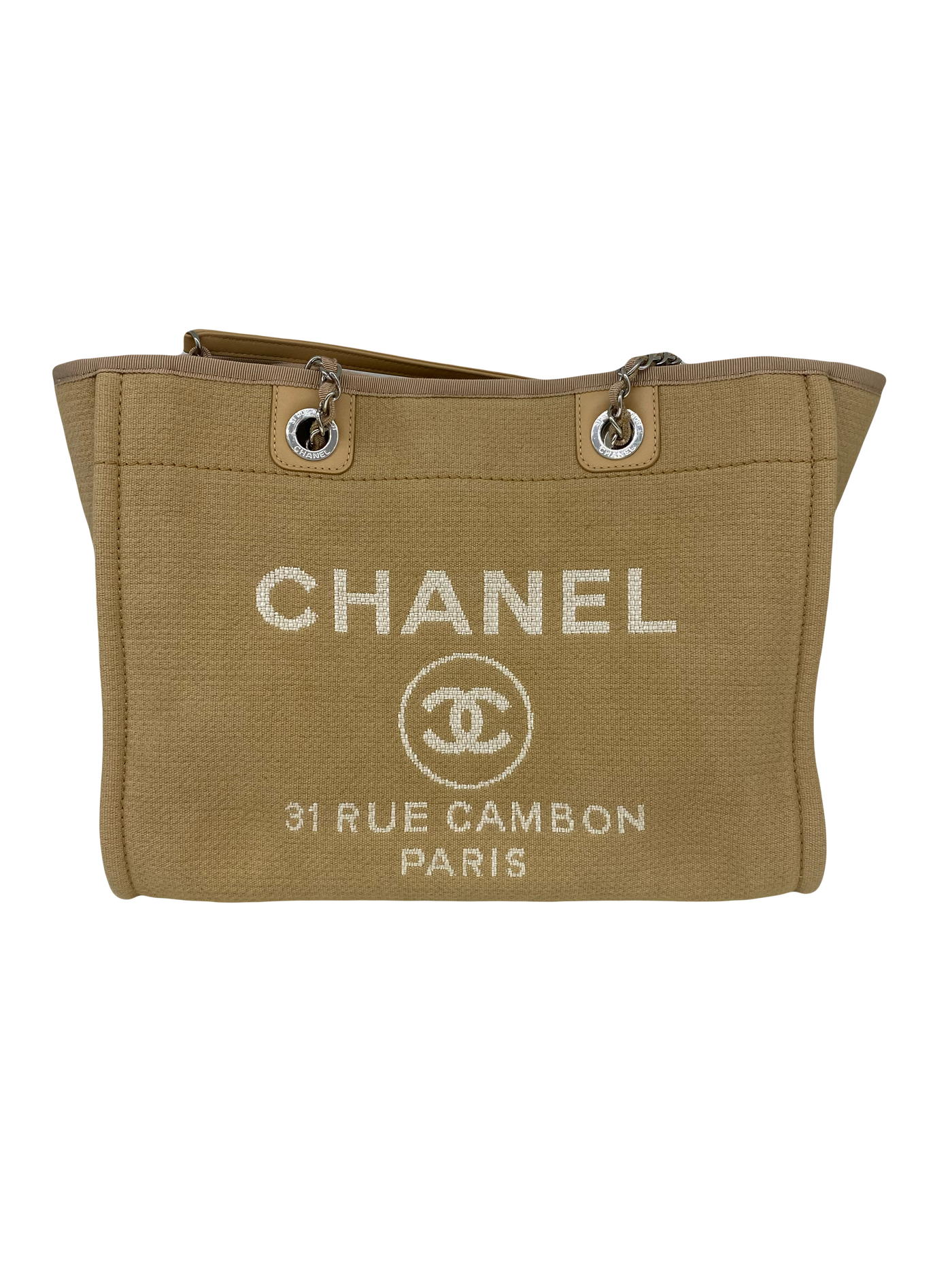 Chanel Deauville Bag Beige