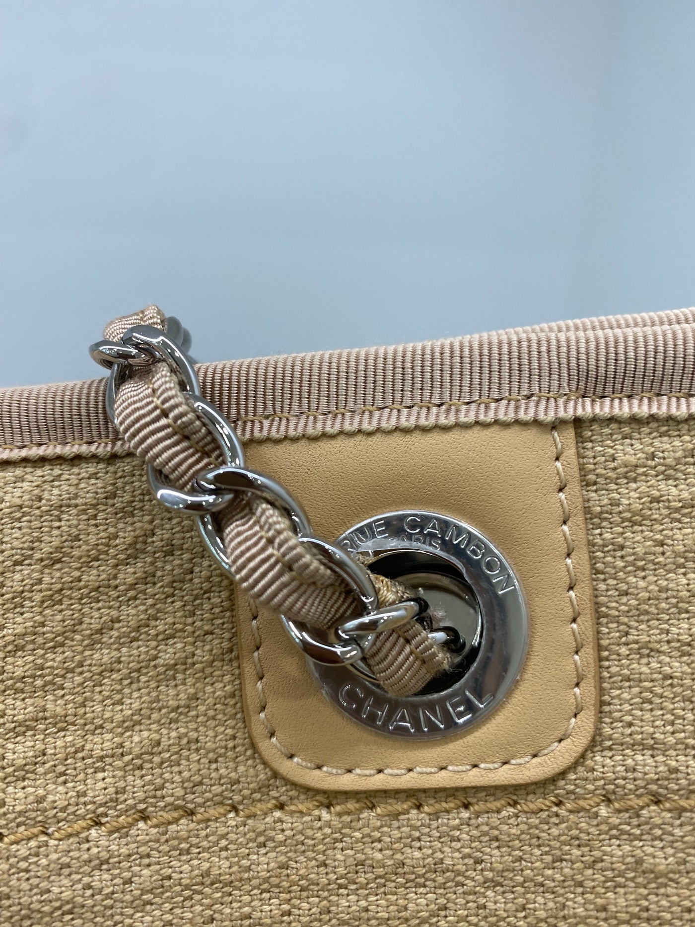 Chanel Deauville Bag Beige