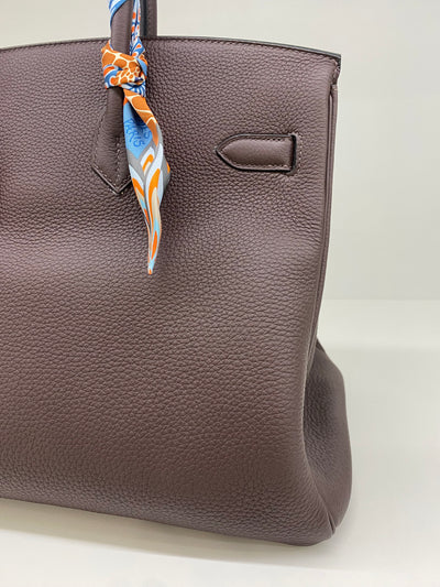 Hermes Birkin Chocolate 35 PHW