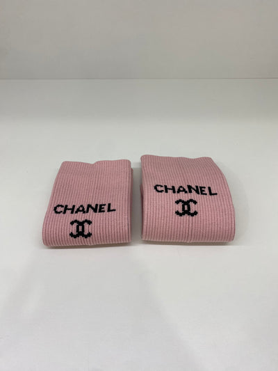 Chanel 24C Leg Warmers Pink