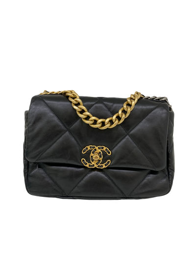 Chanel 19 Flap Bag Black - Small