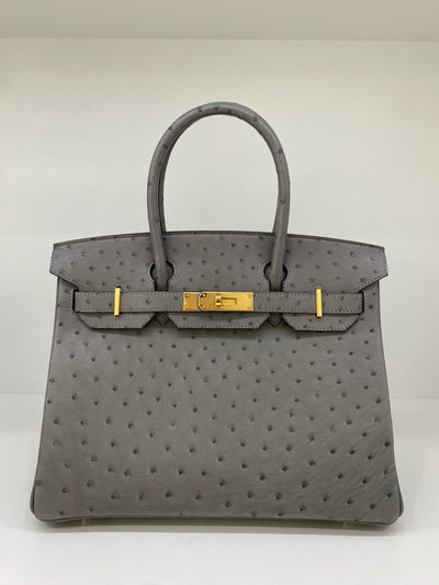 Hermes Birkin 30 Ostrich GHW