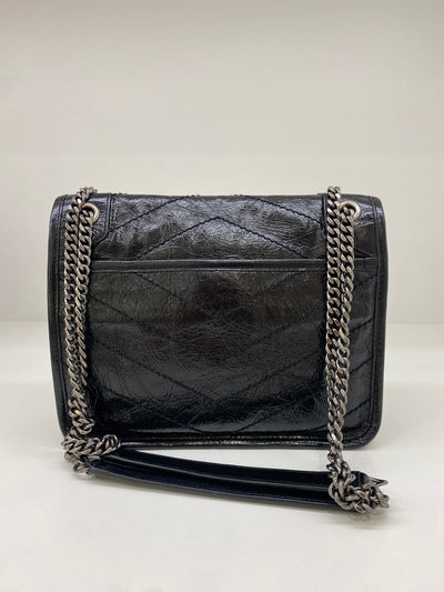 YSL Patent Niki Bag Glossed Black BHW