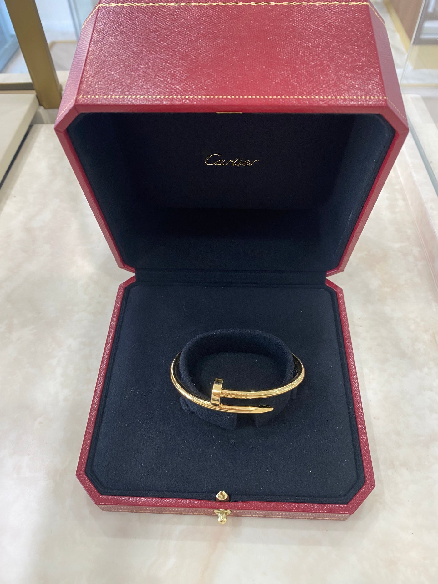 Cartier Juste Un Clou YG Size 15