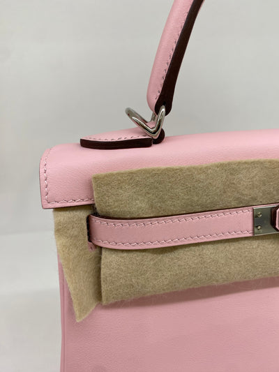 Hermes Kelly 25 Rose Sakura PHW