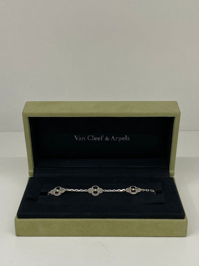 Van Cleef Arpels Alhambra 5 Motif Bracelet