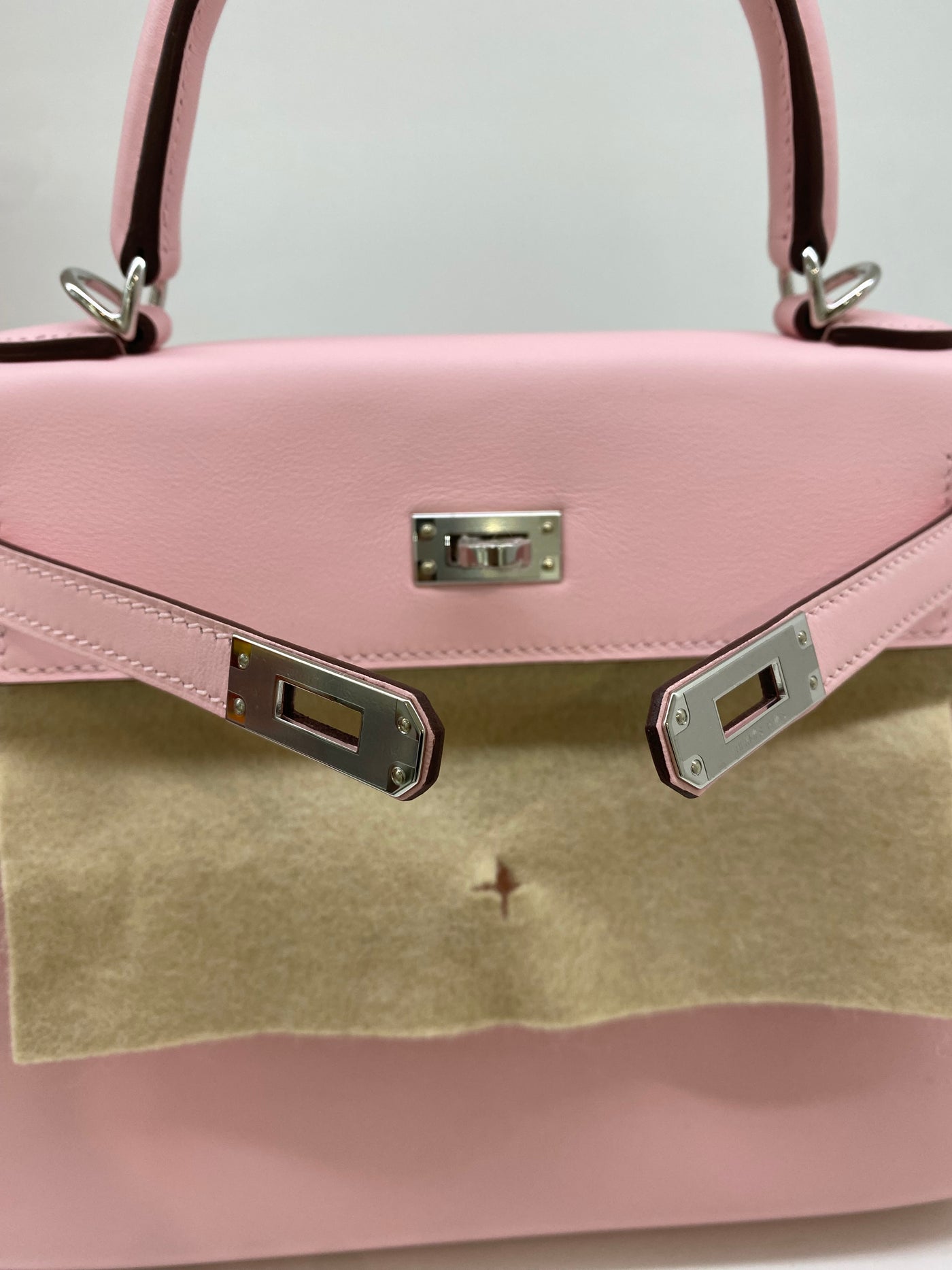 Hermes Kelly 25 Rose Sakura PHW