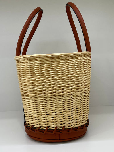 Hermes Picnic Barenia Osier Wicker Bag