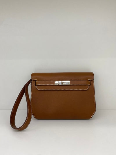 Hermes Kelly Depeches 25 Fauve PHW