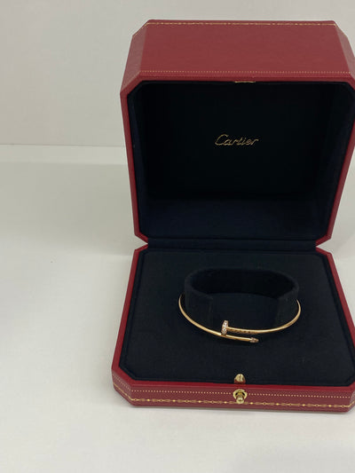 Cartier Juste Un Clou Rose Gold Small Diamonds - size 17