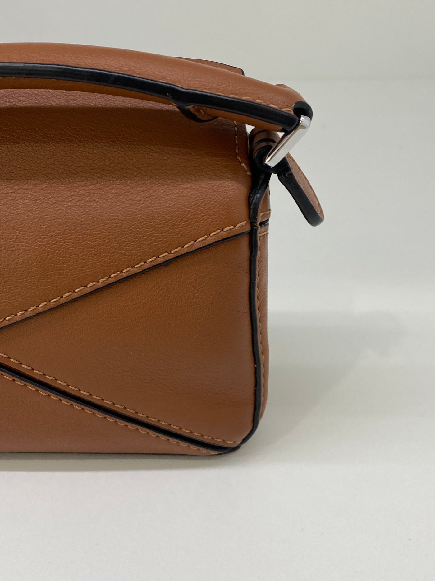 Loewe Nano Puzzle Bag Tan