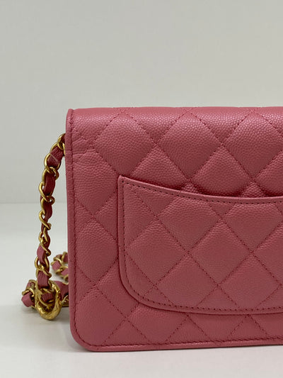 Chanel WOC Pink Caviar GHW