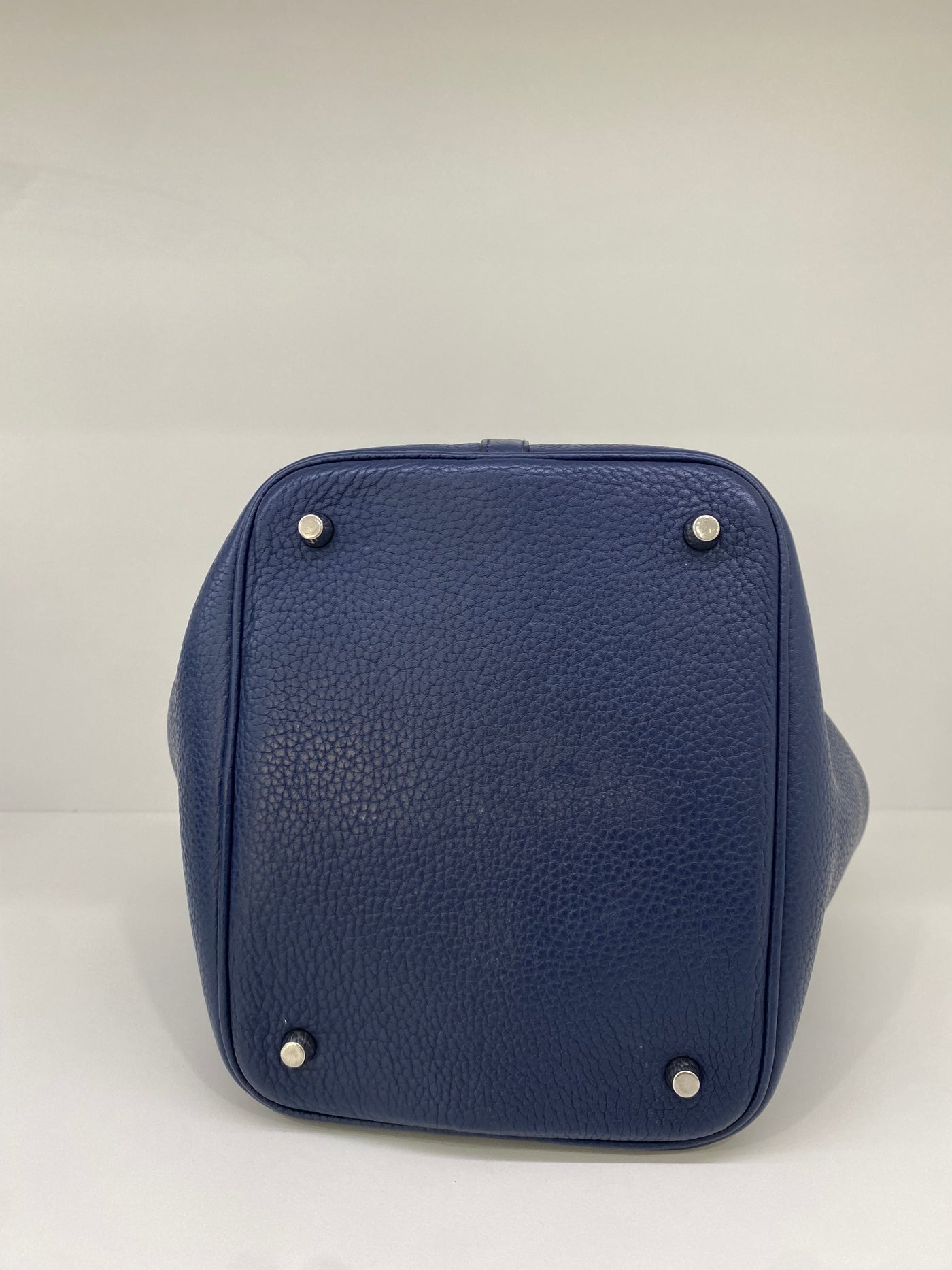 Hermes Picotin 18 Navy PHW