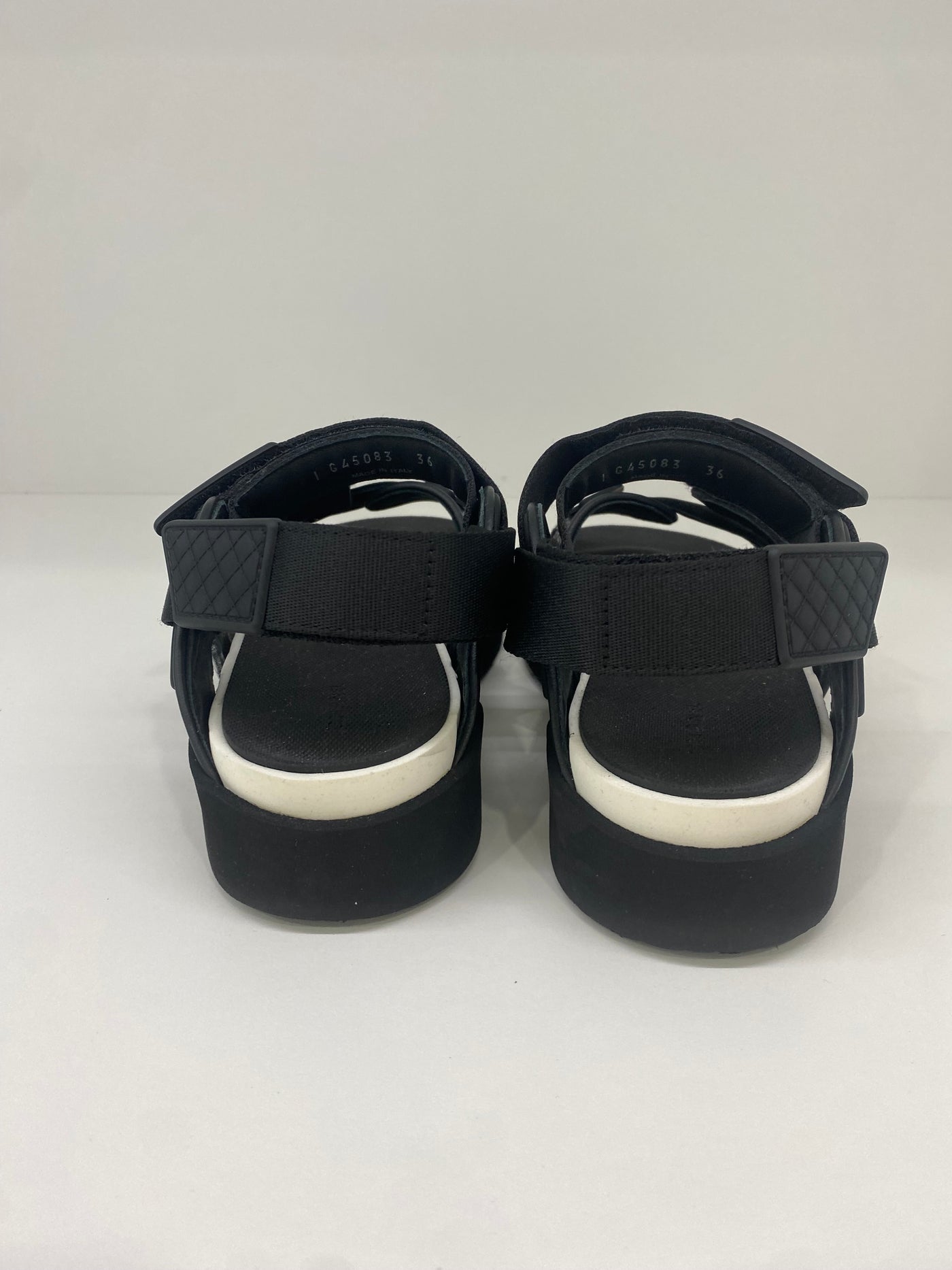 Chanel Strap Sandal Black Size 36