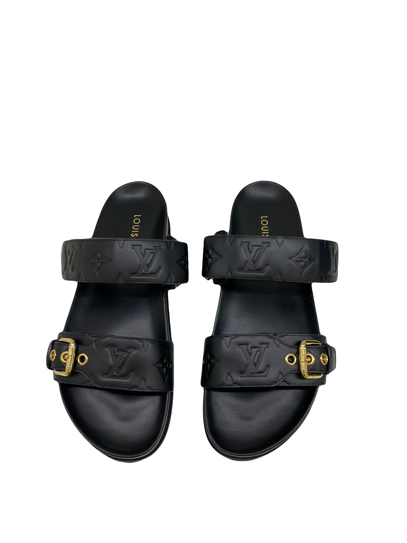 Louis Vuitton Black Sandal 39.5