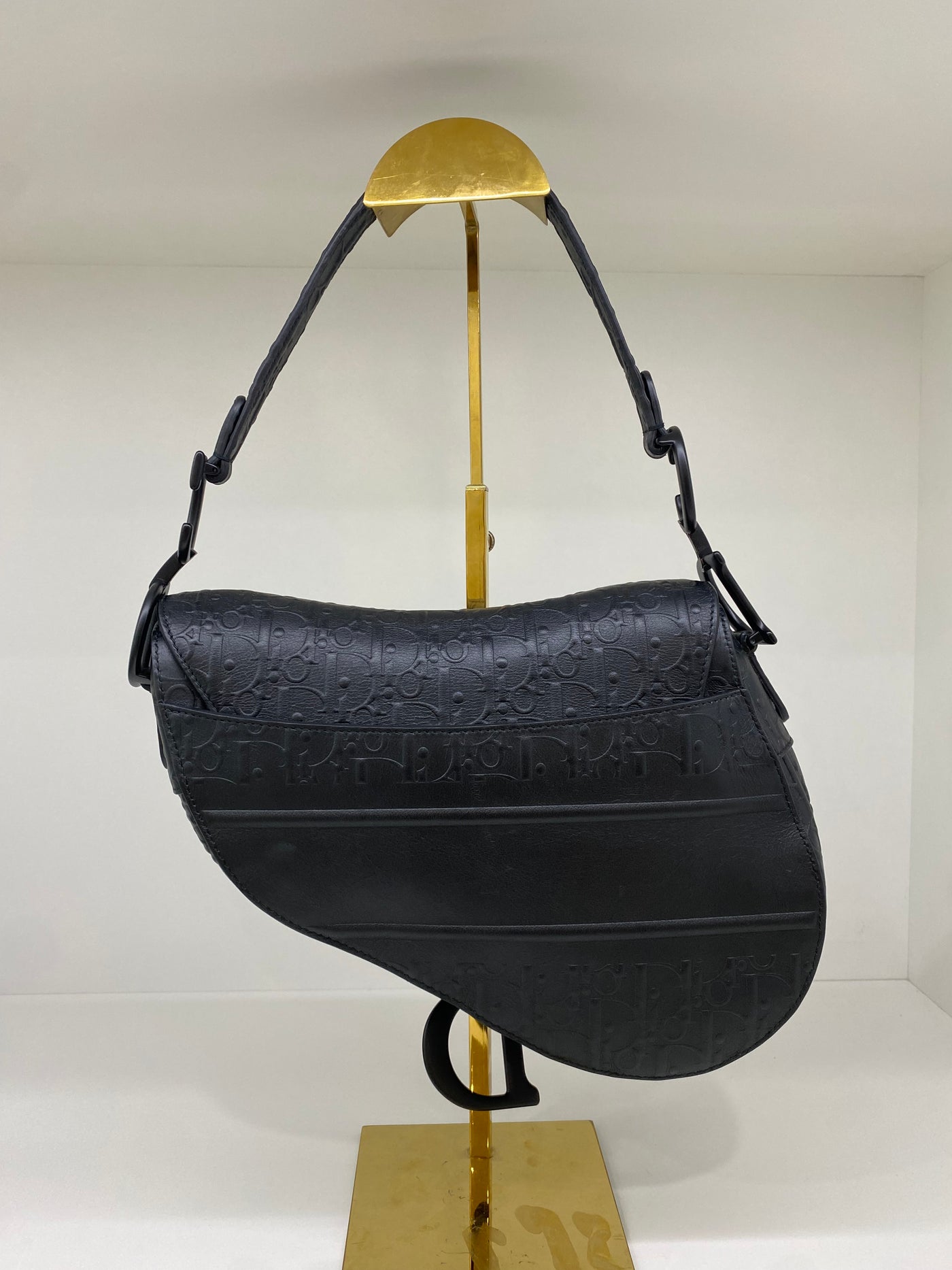 Christian Dior Saddle Leather Oblique