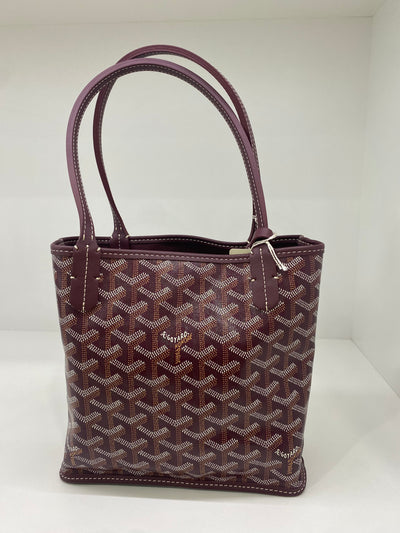 Goyard Mini Anjou Burgundy