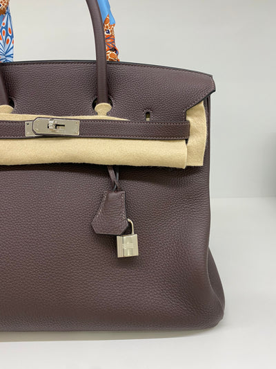 Hermes Birkin Chocolate 35 PHW