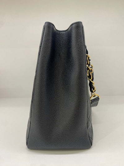 Chanel GST Black Tote GHW