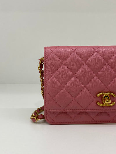 Chanel WOC Pink Caviar GHW