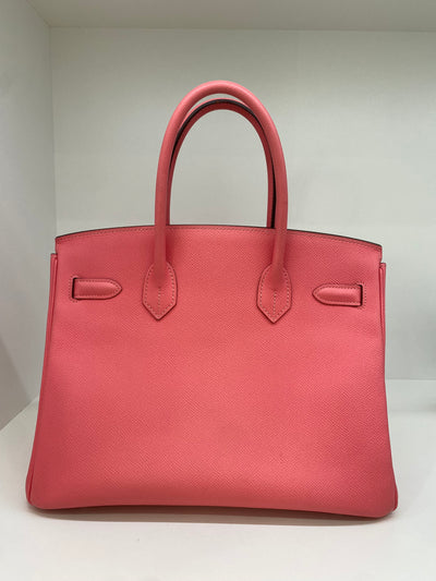 Hermes Birkin 30 Rose Azalee