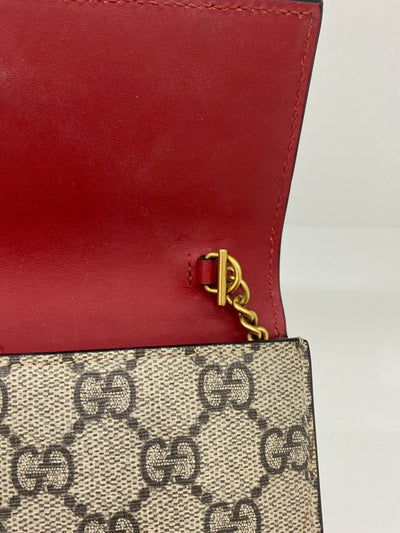 Gucci Cherry Monogram WOC