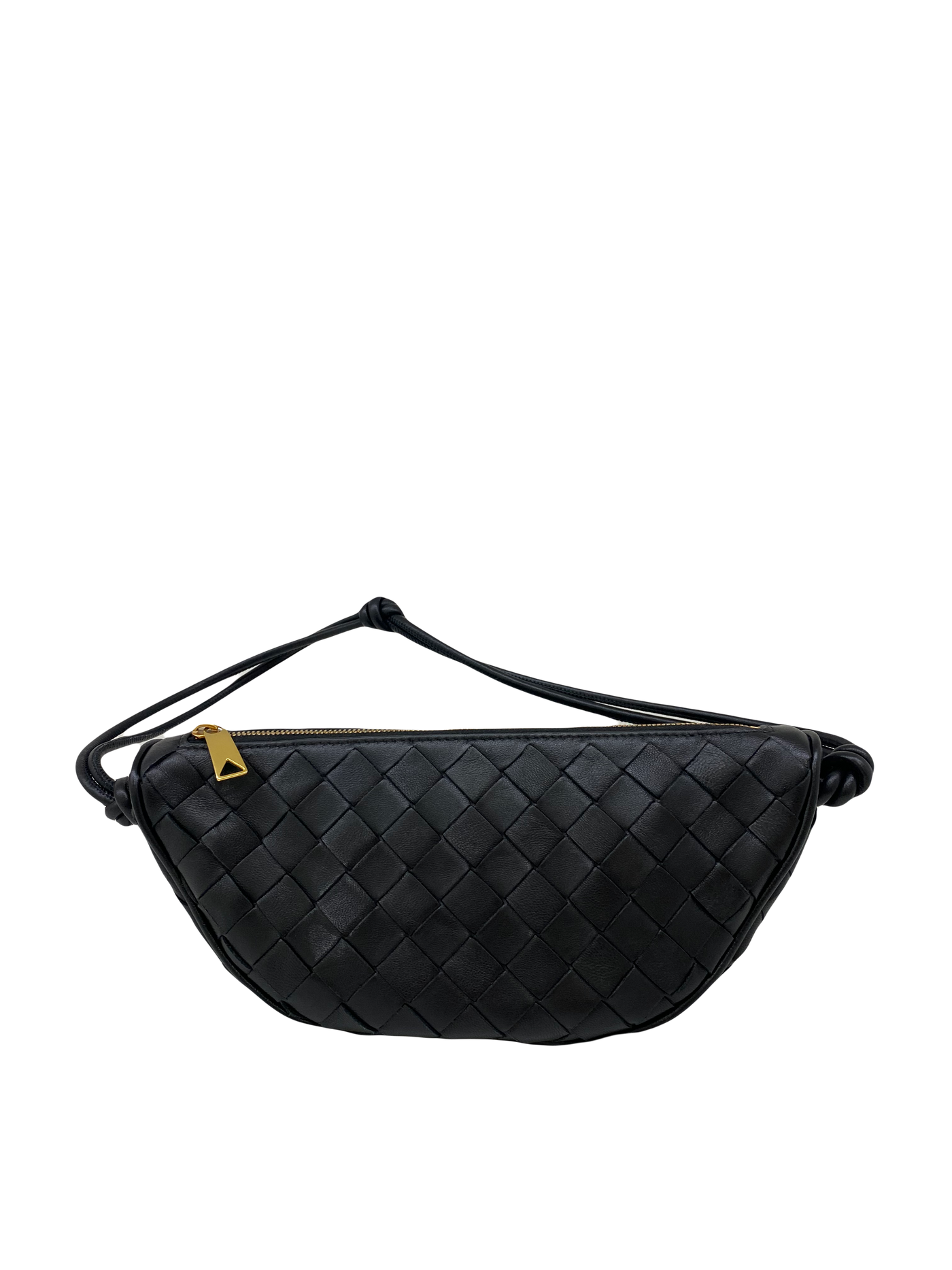 Bottega Veneta Gemellini Pouch Black GHW