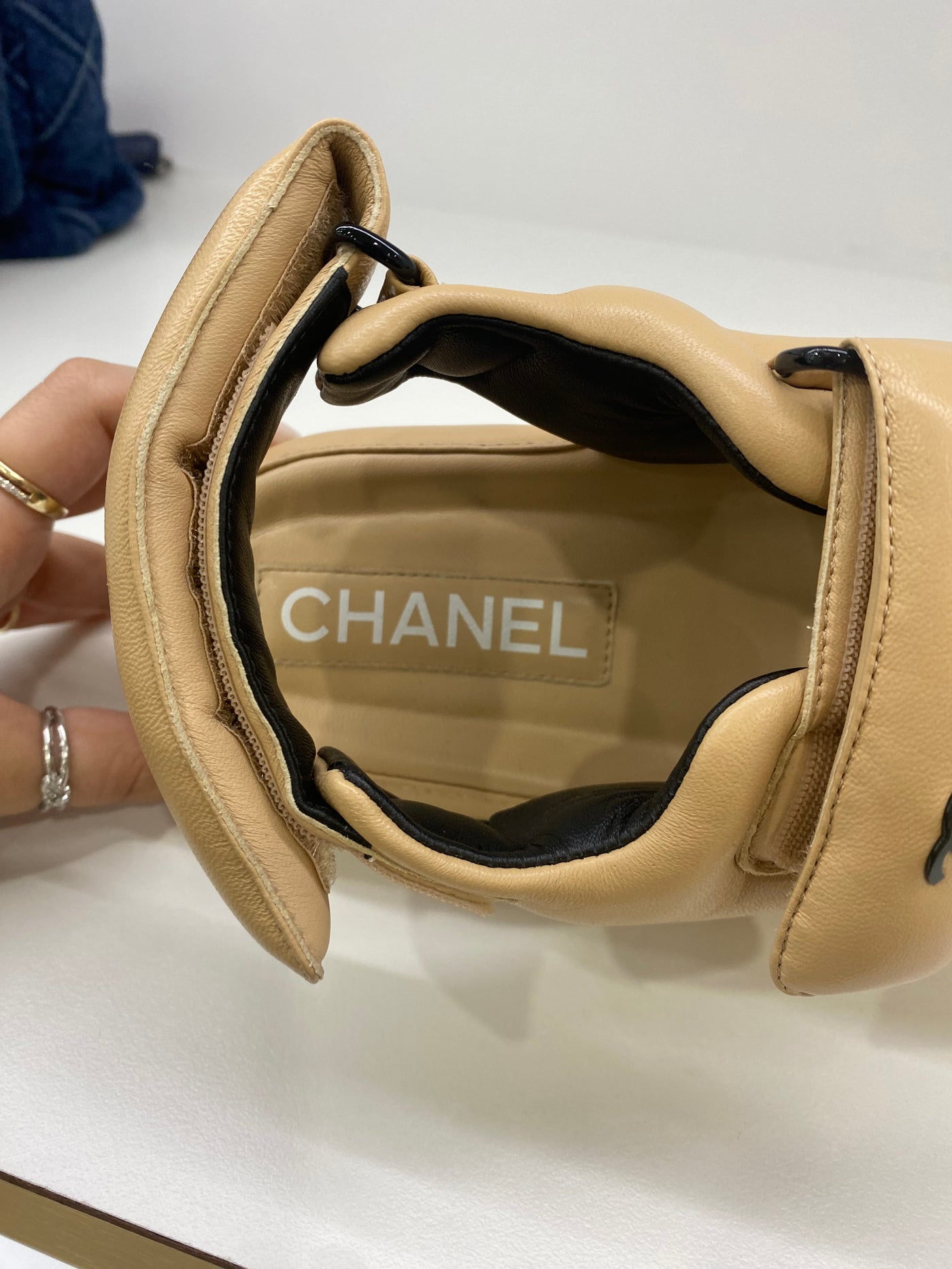 Chanel Dad Sandals Leather size 36C