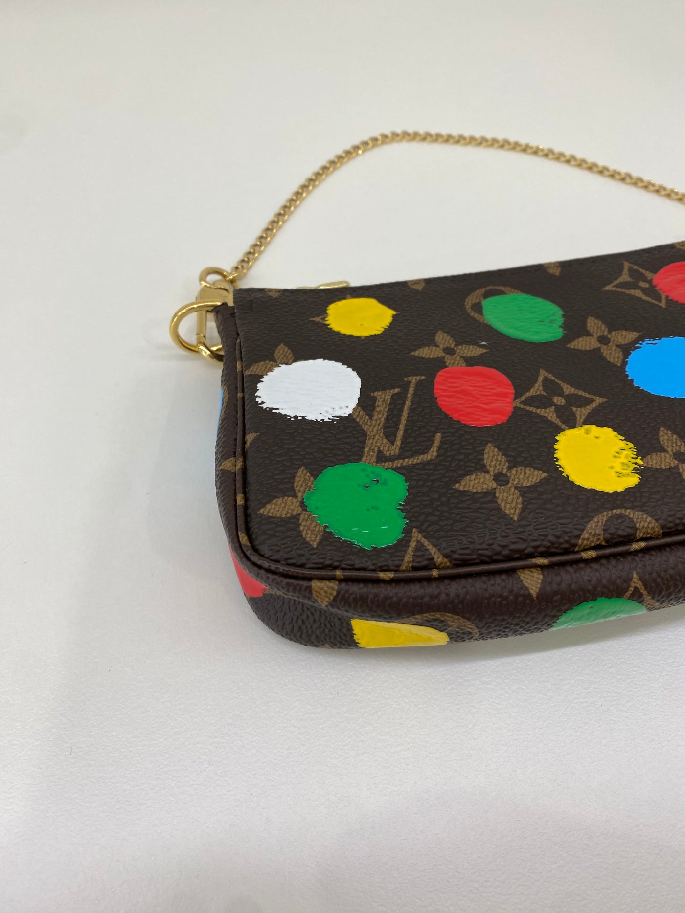 Louis Vuitton X Yayoi Kusama Pochette on Chain